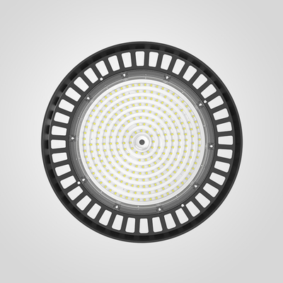 comprar Luz industrial LED de gran calado con grado de resistencia al agua IP65 y color negro RAL 9017 fabricación en línea