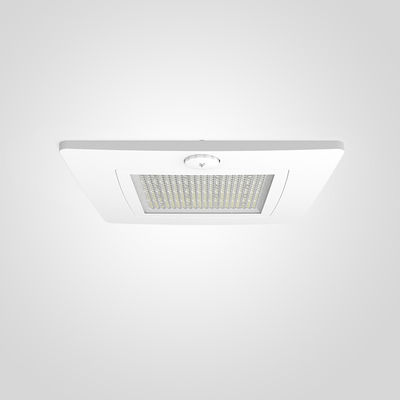 Cuerpo de aluminio fundido a presión y cubierta de PC Luz de dosel LED para humedad de funcionamiento de 10-90%RH y aplicaciones industriales